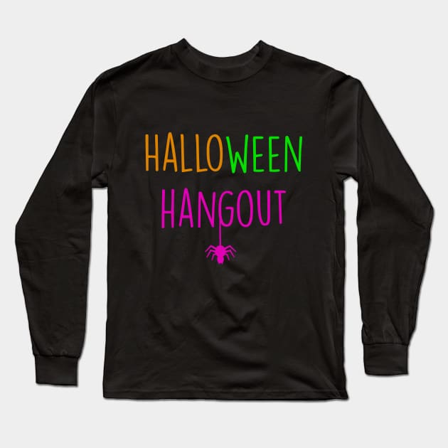 Halloween Hangout! Long Sleeve T-Shirt by PopCycle